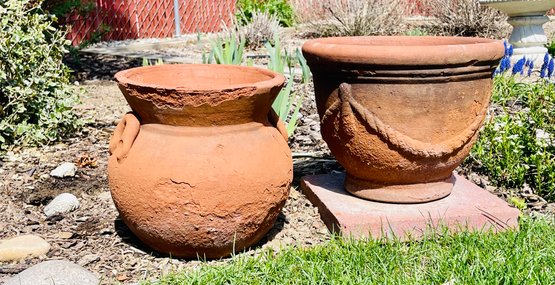 Outdoor Terracotta Planters