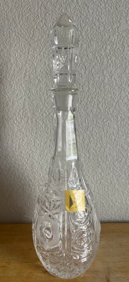 Kristaluxus Lead Crystal Decanter With Stopper
