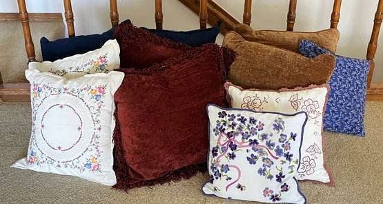 Variety Of Throw Pillows