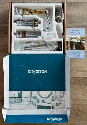 Kingston Kitchen & Bath Brass Sink Set