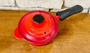 Le Creuset 16 Saucepan With Le Creuset Silicone Handle Grip