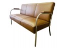 1940's Moser Tubular Chrome Furniture Sofa