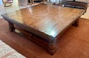 Stunning Egg And Dart Rope Molding Coffee Table Signed And Stamped