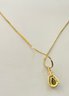 14kt Yellow Gold Necklace & Pendant- 3.2 Grams