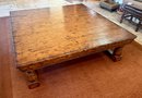 Stunning Egg And Dart Rope Molding Coffee Table Signed And Stamped