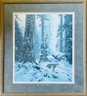 1988 Stephen Lyman 'snow Hunter' 1104/1500 Art Print Signed