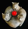 Windstone Editions California Cat Circle Of Friendship