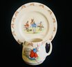 Royal Doulton Bunny Kins Coffee Mug And Plate Set