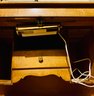 Vintage Pioneer Wagon Wood Chest Of Drawers With Open Desk