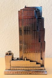 Microcosms Rockefeller Center New York City Metal Souvenir Building