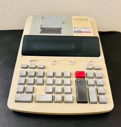 Texas Instruments Vintage 2 Tone Printing Calculator