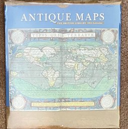 2014 New In Packaging Antique Maps Calendar
