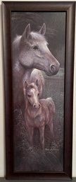 Meredith's Tammy By Ruane Manning Canvas Art In Frame