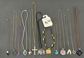 An Assortment Of Costume Necklaces