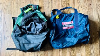 Backpack And Dufflebag Duo