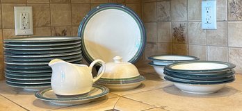 Assortment Of Plates And Bowls By Pfaltzgraff