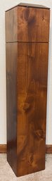 Cherry Wood Rectangular Pedestal- Medium Size