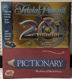 Trivia Pursuit And Pictionary Board Games