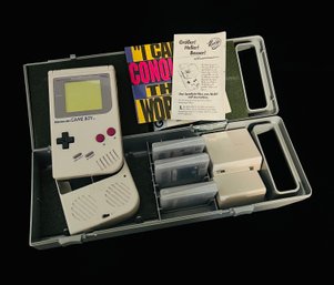 Pristine Original Gameboy With Game And Accessories