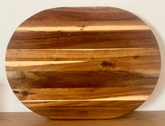 Large Oval Wooden Cutting Board