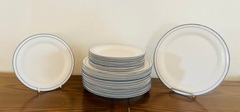 Lenox Chinastone For The Blue Patterns Plates