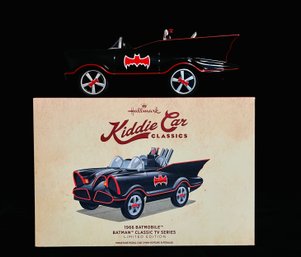 Kiddie Car Classics By Hallmark - 1966 Batmobile Miniature Pedal Car