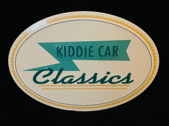 Kiddie Car Classics By Hallmark Desk Sign
