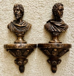 Vintage Brass Roman Wall Hangings