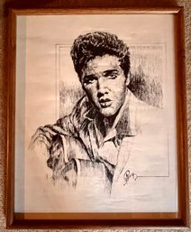 Elvis Pencil Drawing