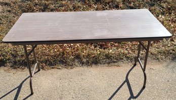6 Foot Wood Folding Table