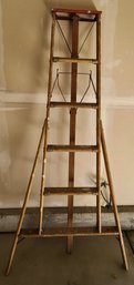 Six Foot Wooden Ladder
