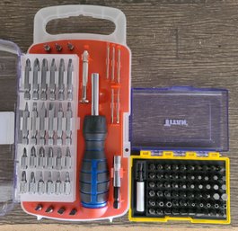 40pc Multi Driver Kit With Hi Torque Ratchet And A Set Of Titan Bits