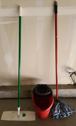 Mop With Bucket And Libman Microfiber Mop