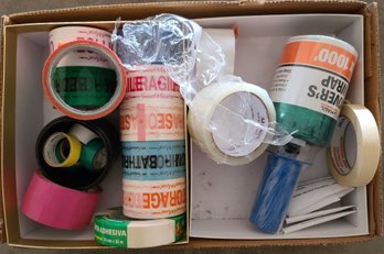 Misc Lot Of Tape And Movers Wrap