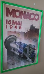 Monaco - 16 Mai 1948  Poster Monaco Framed