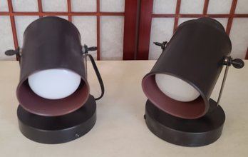 Two Table Top Spot Lights (tested)