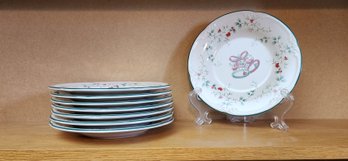 Pfaltzgraff Winterberry Collection Stoneware Set Of Salad/dessert Plates