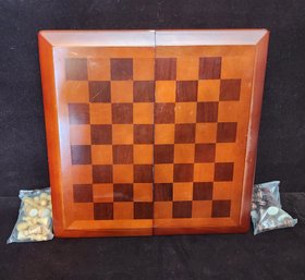 Foldable Wooden Chess Set