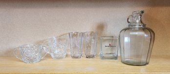 Lot Of Various Glassware