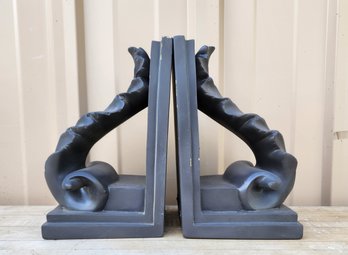 1996 Wooden Bookends