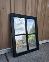 Wooden Assorted Window Pane Mirror