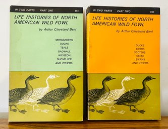 Two Part Book Series Of Life Histories Of North American Wild Fowl