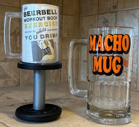 Beerball Mug And Macho Glass Mug