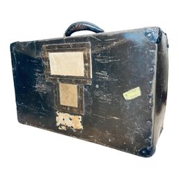 Vintage Plastic Travel Suitcase