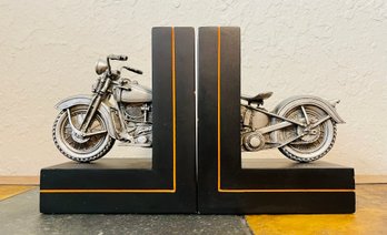 Harley Davidson Motorcycle Bookends