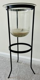 PARTYLITE Hurricane Glass Candle Holder