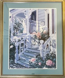 Susan Rios Victorian Front Porch Print