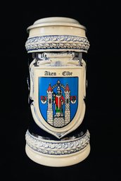 Aken Elbe Ceramic Beer Stein