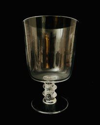 Vintage Lalique Crystal France Saint Denis Art Vase