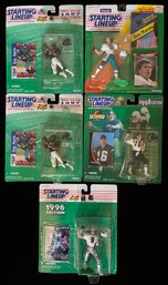 1992, 1996, 1997 & 1998 NFL Starting Lineup Sports Superstar Collectibles